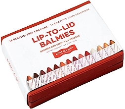 Axiology Lip-to-Lid Balmies Super Fan Pack (Lippenbalsam 14x3.4 g) - Balsame für Lippen, Augenlider und Wangen — Bild N1