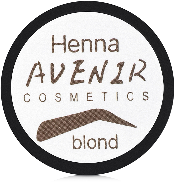 Indisches Henna für Augenbrauen und Bio-Tattoo - Avenir Cosmetics — Bild N2