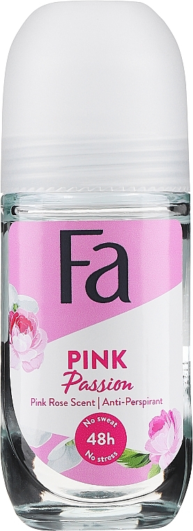 Deo Roll-on Antitranspirant - Fa Pink Passion Deodorant Roll-On — Bild N1
