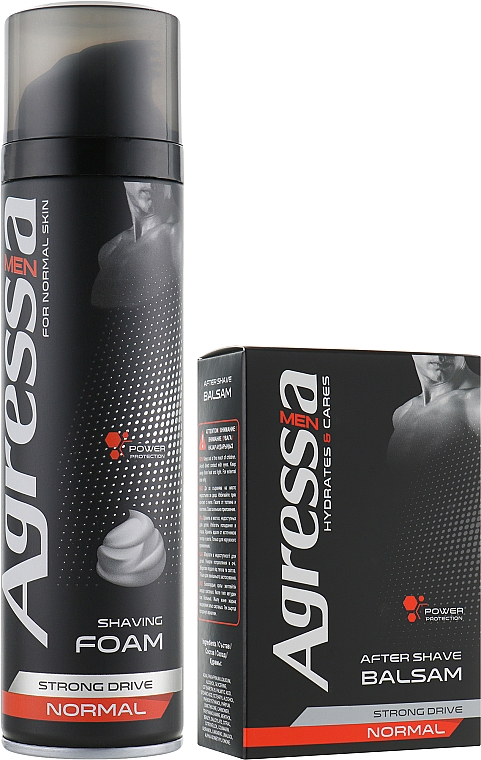 Set - Agressia Normal (foam/200ml + balm/150ml) — Bild N2