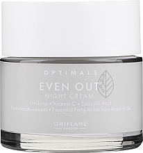 Düfte, Parfümerie und Kosmetik Nachtcreme gegen Pigmentflecken - Oriflame Optimals Even Out Night Cream