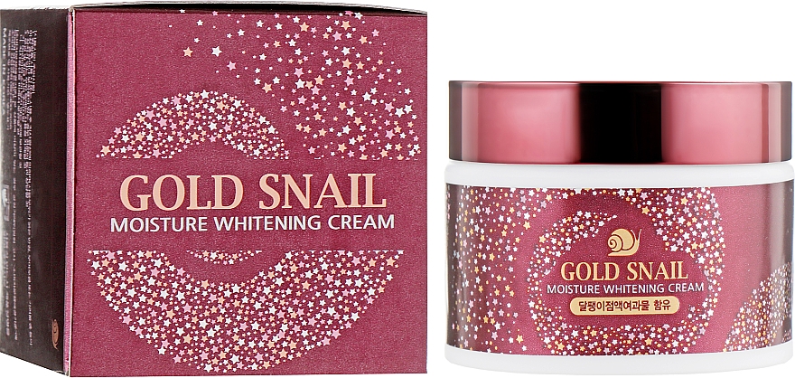 Creme mit Schneckenschleim - Enough Gold Snail Moisture Whitening Cream — Bild N1