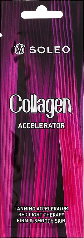 Solariumbalsam mit verjüngender Wirkung - Soleo Collagen Accelerator (Beutel)  — Bild N1