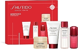 Düfte, Parfümerie und Kosmetik Set - Shiseido Benefiance Starter Kit (f/cr/30ml + clean/foam/30ml + f/lot/30ml + f/conc/10ml)