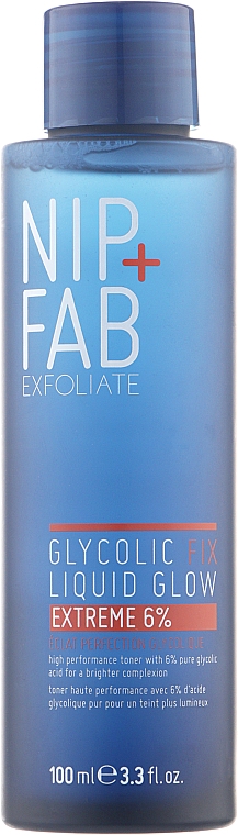 Flüssiges Gesichtspeeling - NIP + FAB Glycolic Fix Liquid Glow 6% — Bild N1