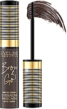 Augenbrauen-Mascara - Eveline Cosmetics Brow & Go! Eyebrow Mascara — Bild N2
