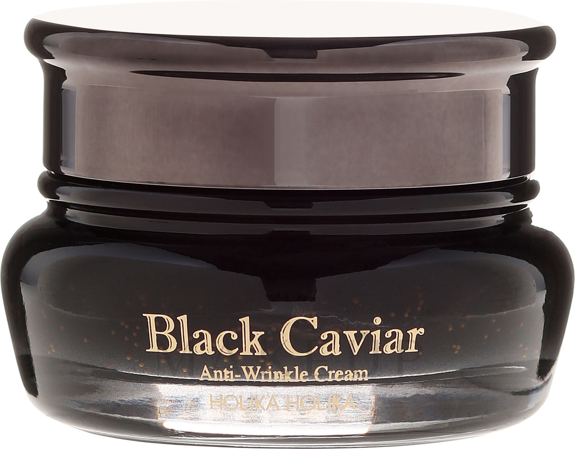 Anti-Falten Gesichtscreme mit schwarzem Kaviar - Holika Holika Black Caviar Anti-Wrinkle Cream — Bild 50 ml
