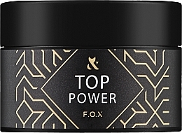 Gel-Nagelüberlack ohne Klebeschicht - F.O.X Top Power — Bild N2