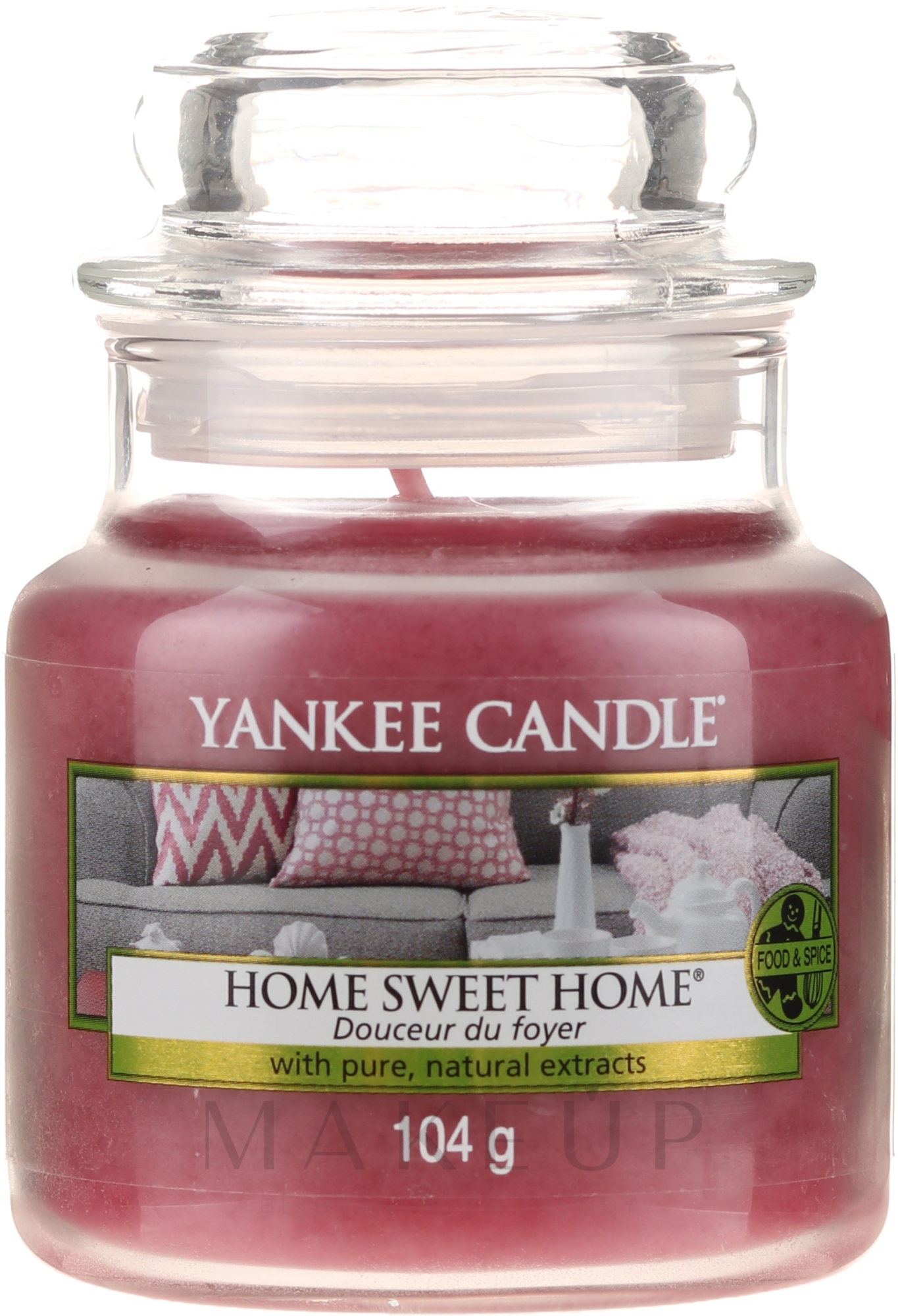 Duftkerze im Glas Home Sweet Home - Yankee Candle Home Sweet Home Jar — Foto 104 g