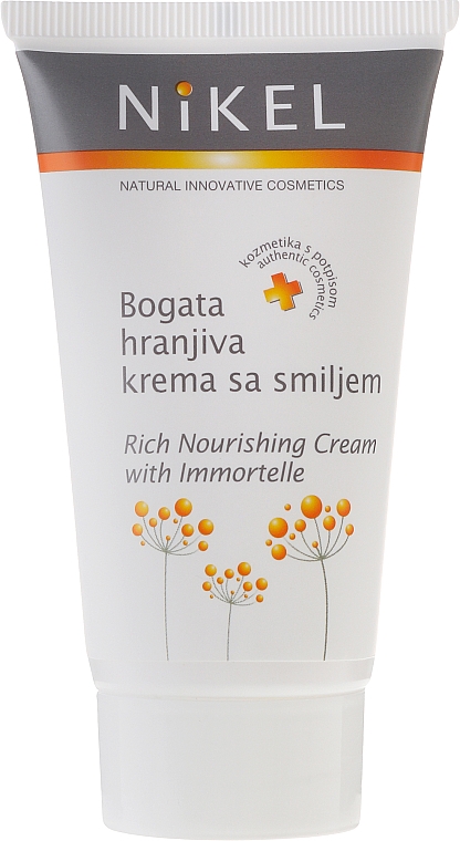 Tief pflegende Gesichtscreme mit Immortelle - Nikel Rich Nourishing Cream with Immortelle — Bild N2