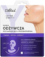 Düfte, Parfümerie und Kosmetik Pflegende Gesichtsmaske - L'biotica Lifting Strefy Y 