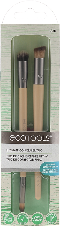 Make-up Pinselset 2 St. - EcoTools Ultimate Concealer Trio — Bild N1
