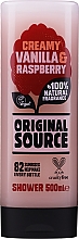 Düfte, Parfümerie und Kosmetik Duschgel mit Vanille und Himbeere - Original Source Vanilla & Raspberry Shower Gel