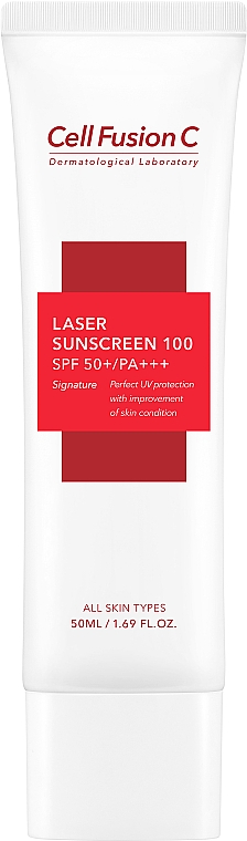 Sonnenschutzcreme für das Gesicht SPF 50+ - Cell Fusion C Laser Sunscreen 100 SPF50+/PA+++ — Bild N1
