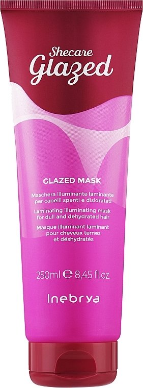 Haarmaske mit glänzendem Effekt	 - Inebrya Shecare Glazed Mask — Bild N1