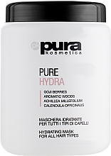 Düfte, Parfümerie und Kosmetik Feuchtigkeitsspendende Haarmaske mit Goji-Beeren-Extrakt - Pura Kosmetica Pure Hydra