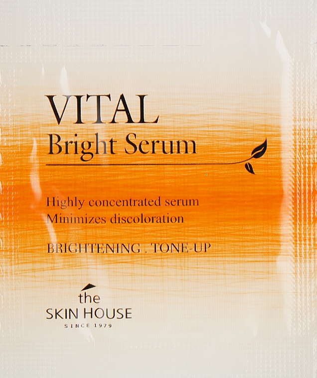 Vitaminhaltiges Serum für einen ebenmäßigen Teint - The Skin House Vital Bright Serum (Probe)  — Bild N1