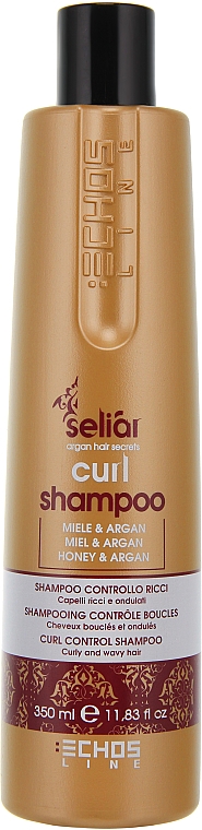 Pflegendes Shampoo für lockiges Haar - Echosline Seliar Curl Shampoo — Foto N3