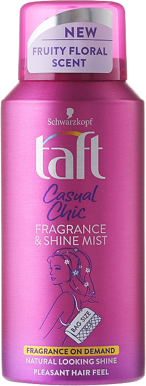 3 Wetter Casual Chic Haarparfum & Glanz Spray - Schwarzkopf Taft Casual Chic Fragrance & Shine Mist