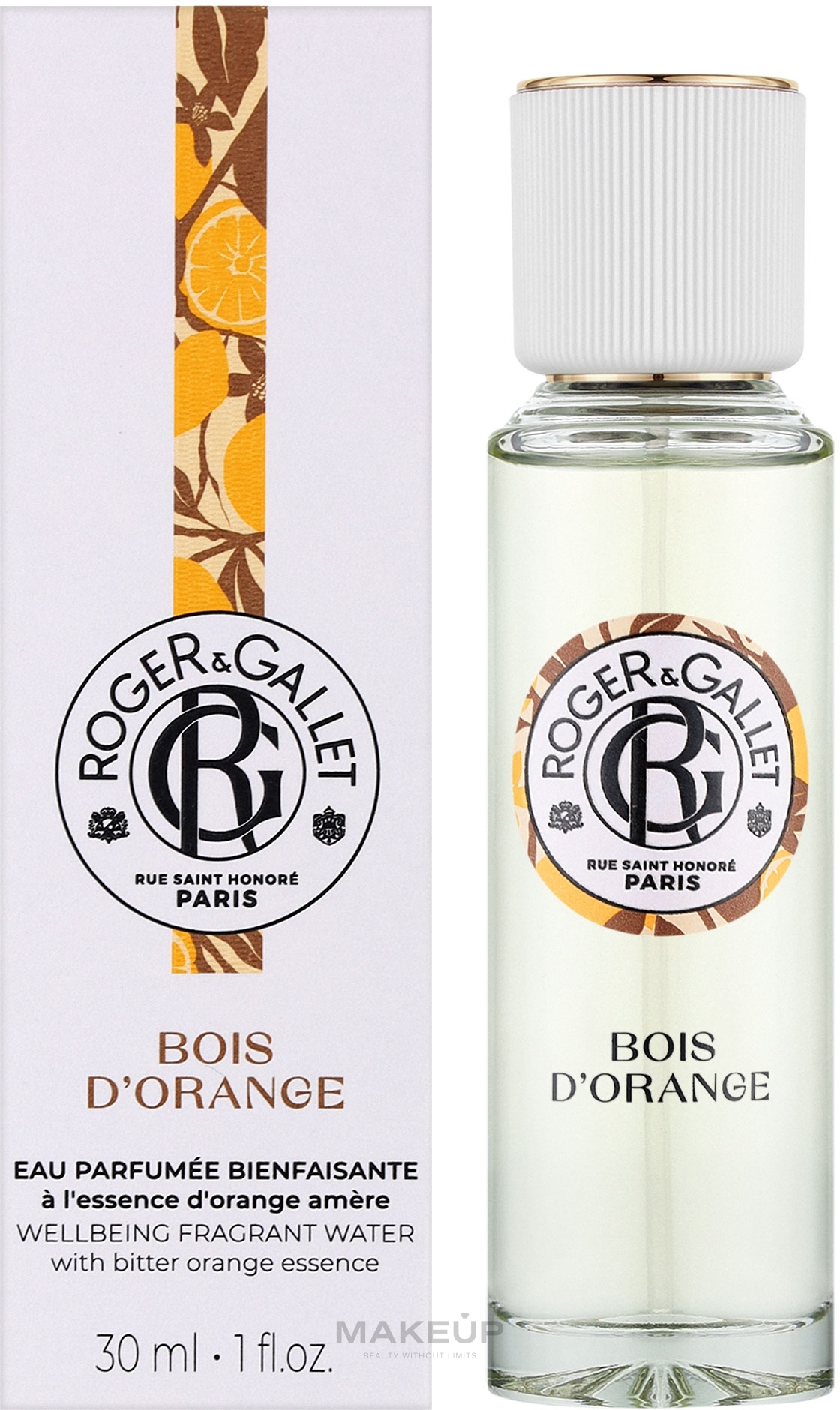 Roger&Gallet Bois D'Orange - Aromatisches Wasser — Bild 30 ml