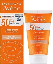Sonnenschutz-Foundation für trockene und empfindliche Haut - Avene Tinted Creme SPF50+ — Bild N2
