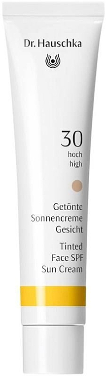 Sonnenschutzcreme für das Gesicht - Dr. Hauschka Tinted Face SPF 30 Sun Cream High — Bild N1