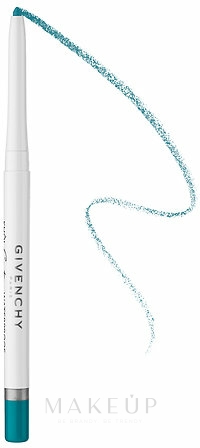 Wasserdichter Kajalstift - Givenchy Khol Couture Waterproof Eyeliner — Bild 03 - Turquoise