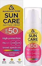 Tagescreme SPF 50 - Bulgarian Rose Sun Care Day Face Cream SPF 50 — Bild N2