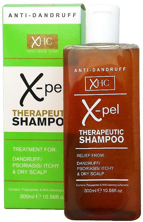Anti-Schuppen Shampoo gegen Psoriasis für trockene Kopfhaut - Xpel Marketing Ltd Hair Care Therapeutic Shampoo — Bild N1