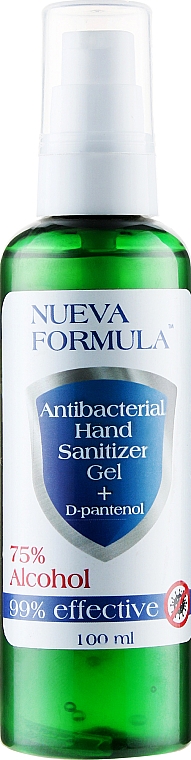 Antibakterielles Handgel mit D-Panthenol - Nueva Formula Antibacterial Hand Sanitizer Gel+D-pantenol — Bild N1