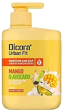 Pflegende Handseife mit Mango, Avocado und Vitamin E - Dicora Urban Fit — Bild N1