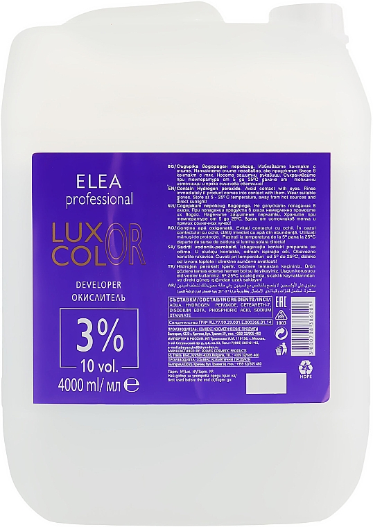 Oxidationsmittel 3% - Elea Professional Luxor Color — Bild N6