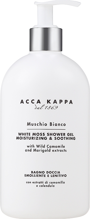 Duschgel - Acca Kappa White Moss Shower Gel — Bild N1