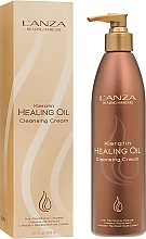 Düfte, Parfümerie und Kosmetik Erfrischendes Creme-Shampoo mit Keratin - L'anza Keratin Healing Oil Cleansing Cream