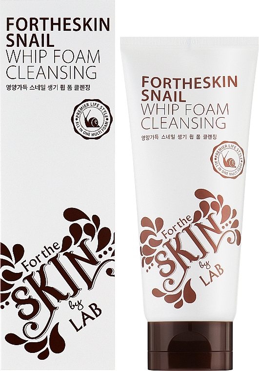 Reinigungsschaum mit Schneckenschleim - Fortheskin Snail Whip Foam Cleansing — Bild N3
