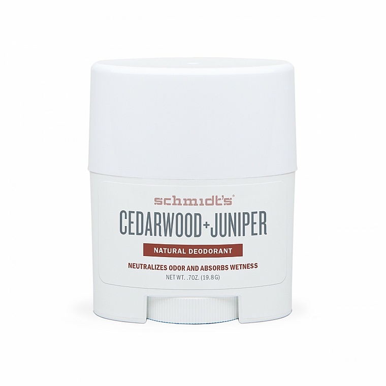 Natürlicher Deostick - Schmidt's Deodorant Cedarwood Juniper Stick — Bild N1
