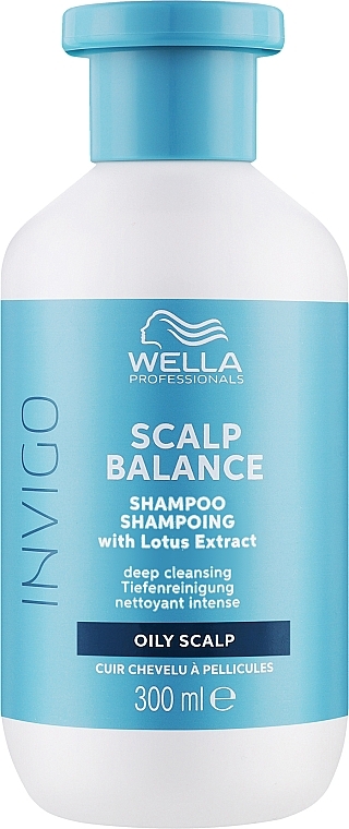 Anti-Schuppen-Shampoo für fettiges Haar - Wella Professionals Invigo Scalp Balance Deep Cleansing Shampoo — Bild N1