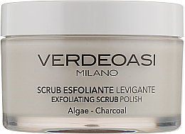 Düfte, Parfümerie und Kosmetik Gesichtspeeling mit Aktivkohle und Algen - Verdeoasi Exfoliating Scrub Polish