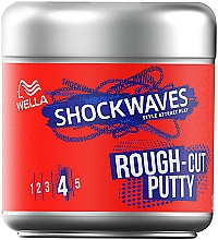 Düfte, Parfümerie und Kosmetik Modellierendes Haargel für einen Out-Of-Bed-Look Extra starker Halt - Wella Pro Shockwaves Rough-Cut Putty