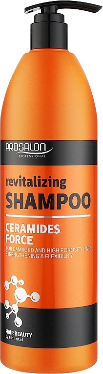 Revitalisierendes Shampoo für geschädigtes und stark poröses Haar - Prosalon Ceramide Force — Bild N1