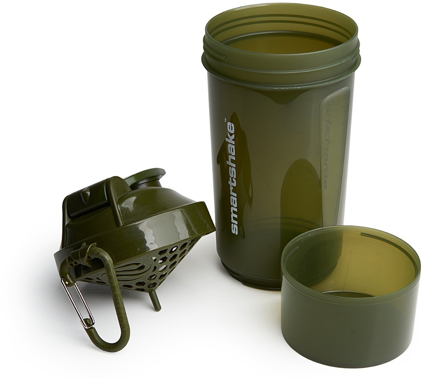 Shaker 800 ml - SmartShake Original2Go ONE Army Green — Bild N2
