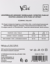 Düfte, Parfümerie und Kosmetik Leggings mit Push-Up-Effekt - VCee Shaping Leggins With Push-Up Effect 