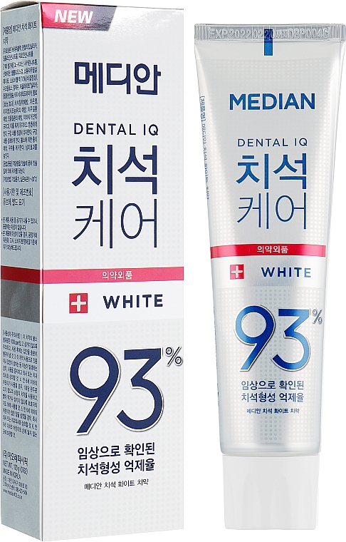 Aufhellende Zahnpasta mit Minzgeschmack - Median Toothpaste White — Bild N1
