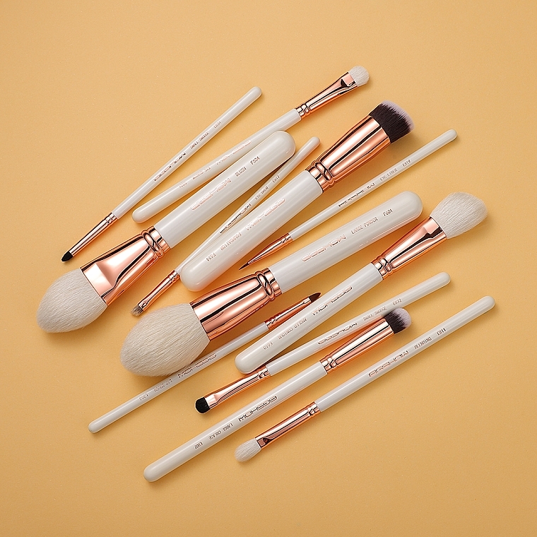 Make-up Pinselset 12 St. - Eigshow Classic Rose Gold Master Series — Bild N4