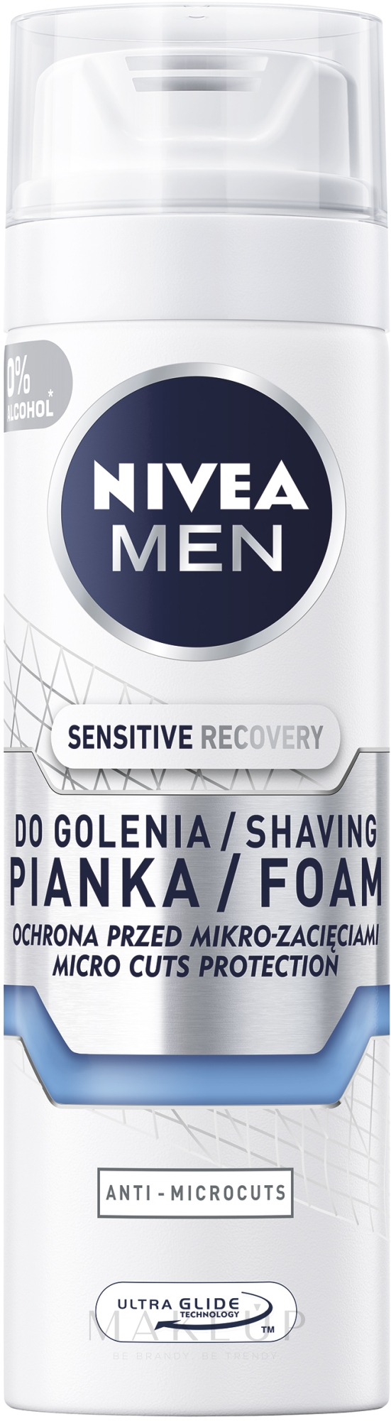 Revitalisierender Rasierschaum - NIVEA MEN Sensitive Recovery Foam — Bild 200 ml