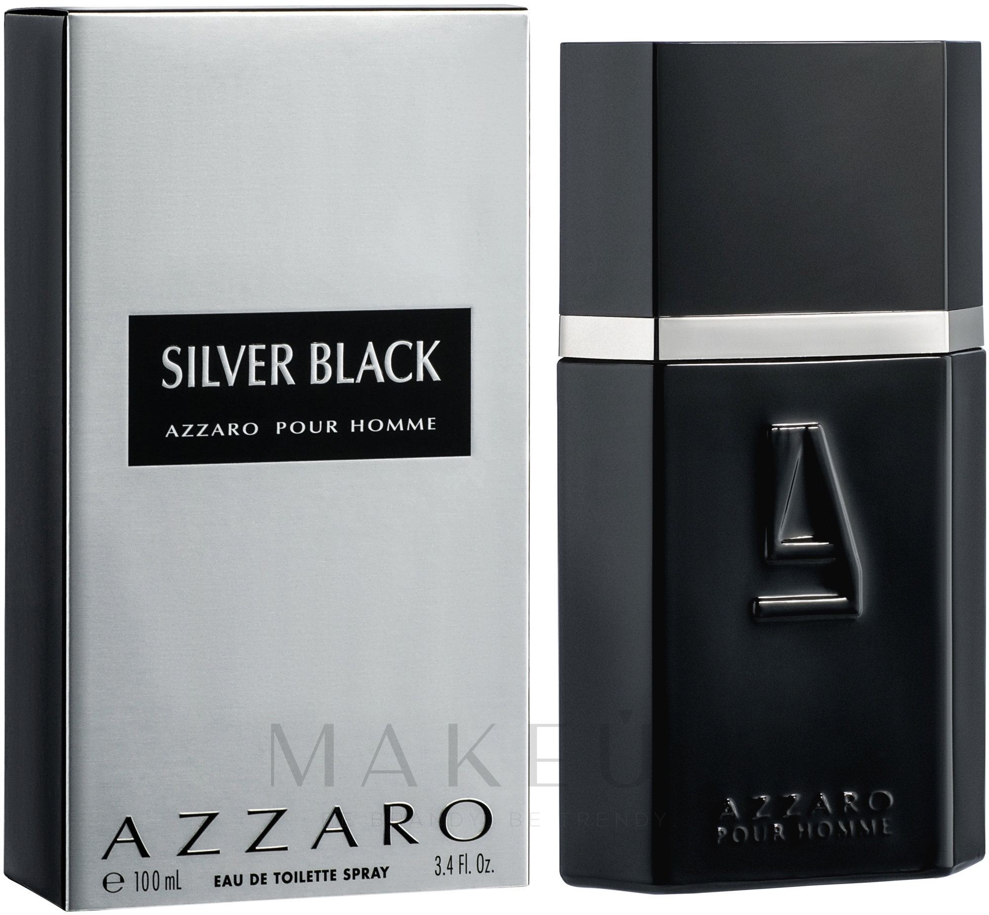 Azzaro Silver Black - Eau de Toilette  — Bild 100 ml