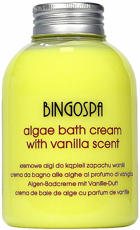 Schaumbad mit Algen und Vanilleduft - BingoSpa Creamy Algae Bath