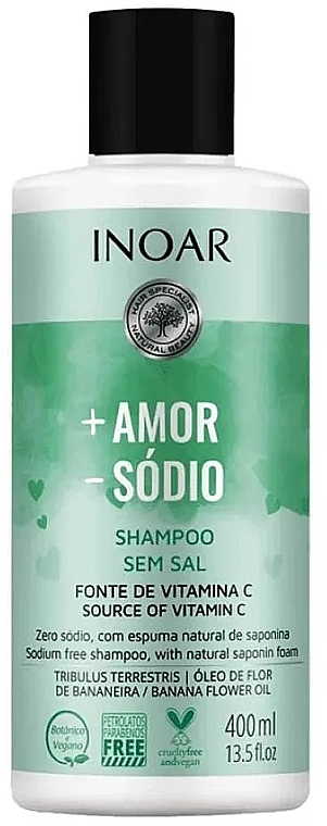 Haarshampoo mit Vitamin C - Inoar Shampoo Sem Sal  — Bild N1