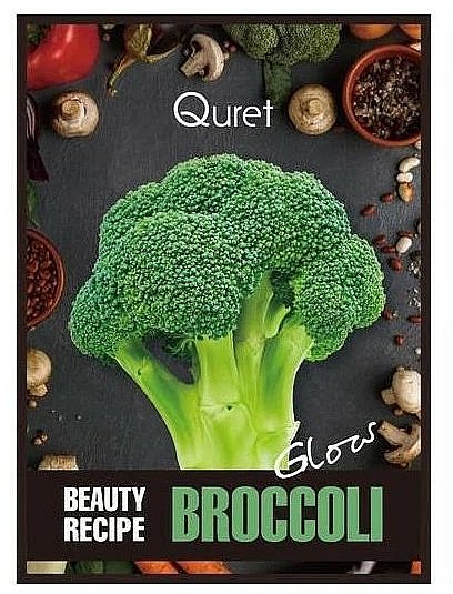 Gesichtsmaske mit Brokkoli-Extrakt für strahlende Haut - Quret Beauty Recipe Mask Broccoli Glow — Bild N1