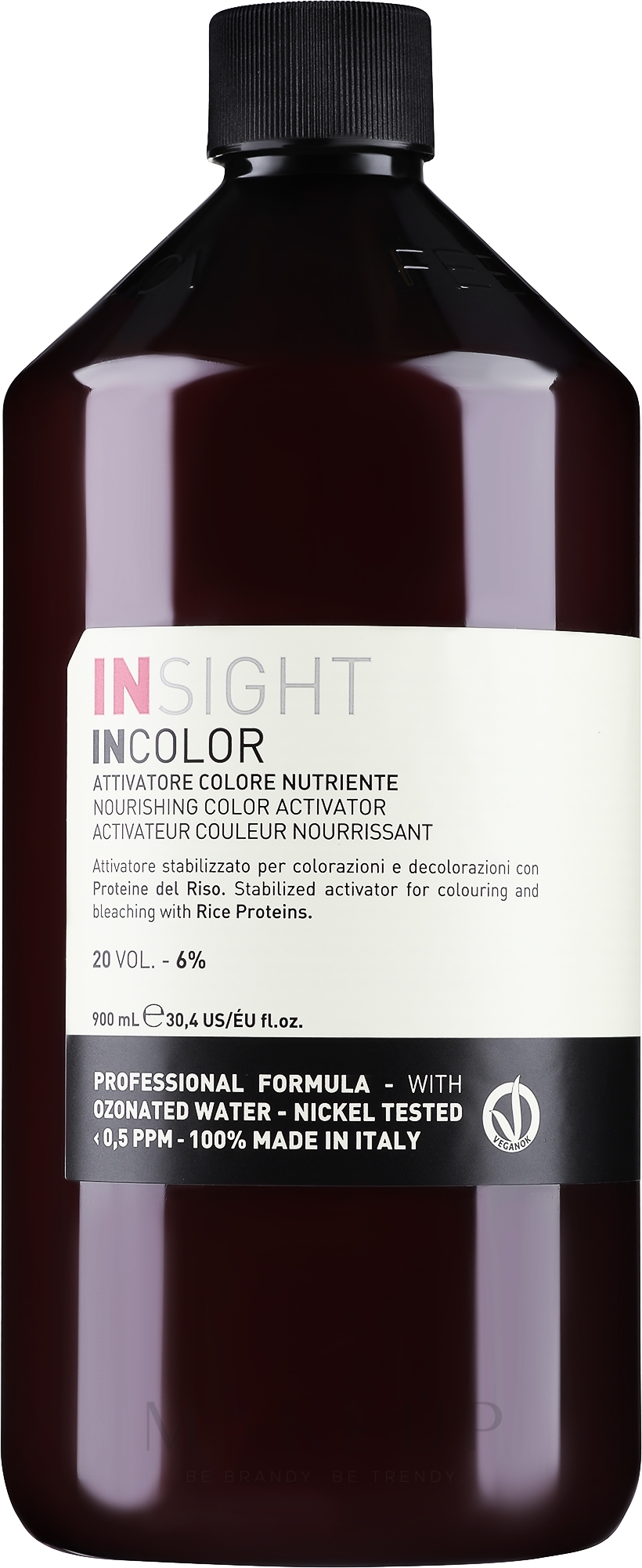 Protein-Aktivator 6% - Insight Incolor Nourishing Color Activator Vol 20 — Bild 900 ml